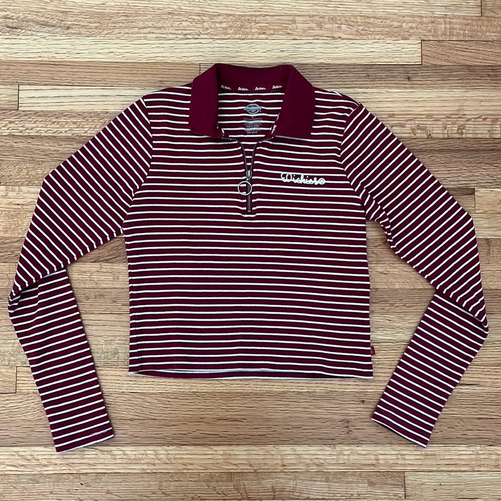 Dickie’s crop top long sleeve
